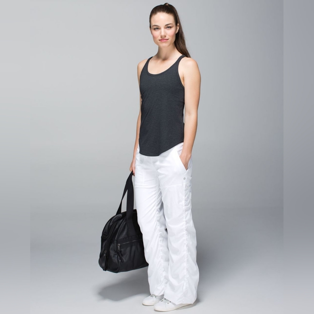 Lululemon White Studio Pant (Lined) 12 Tall